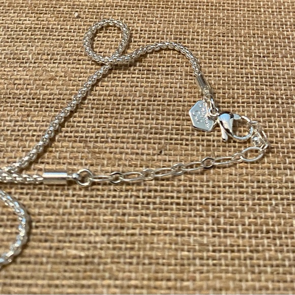 New Origami Owl Silver Curb Chain 24-26" - Picture 3 of 3